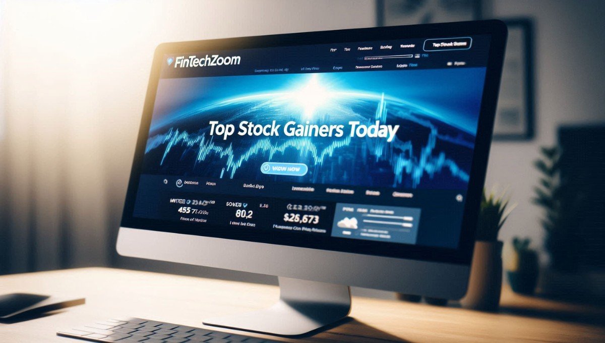 fintechzoom.com top stock gainers today