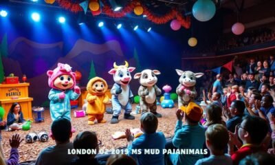 london o2 2019 ms mud pajanimals