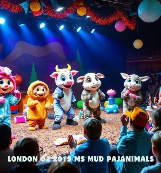 london o2 2019 ms mud pajanimals