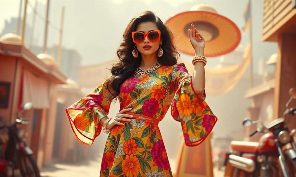 70's bollywood retro fashion