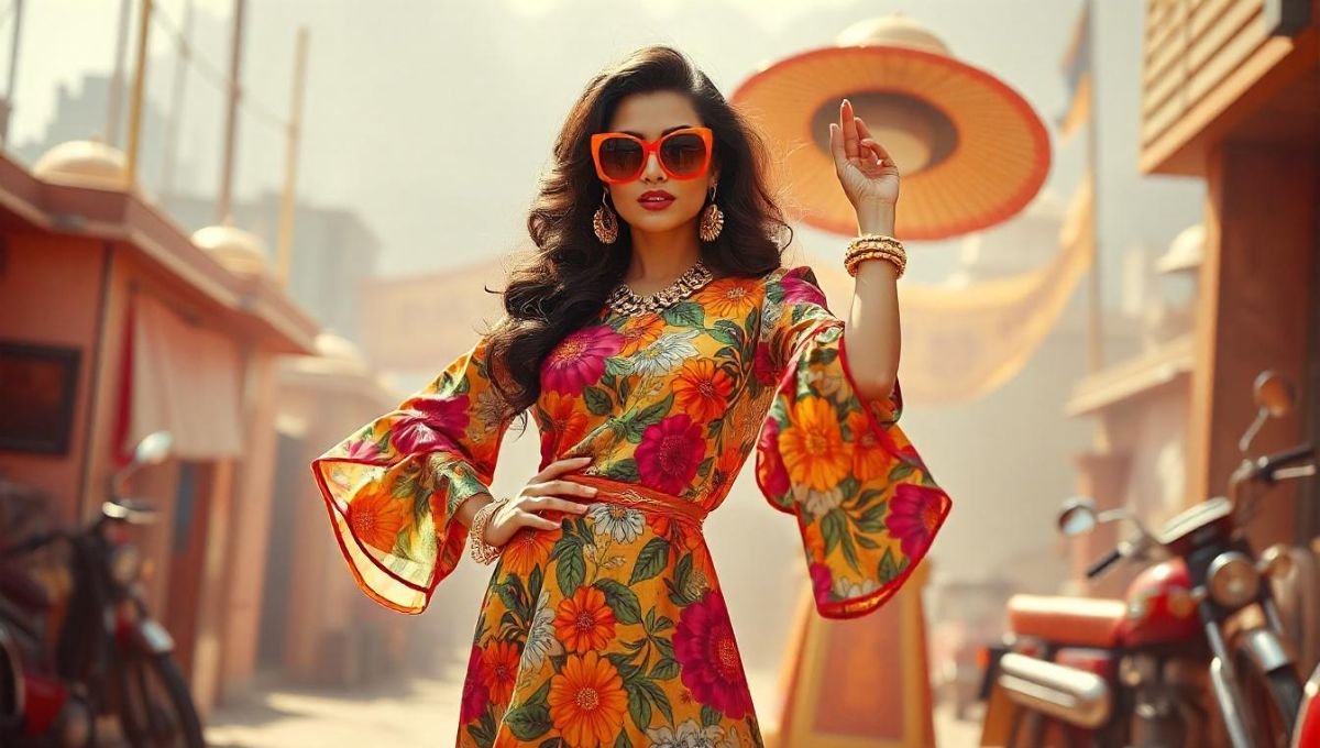 70's bollywood retro fashion