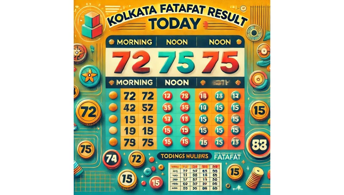 kolkata fatafat result today