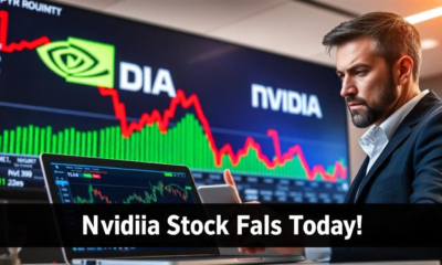 why is nvidia stock going down today